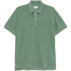Doppiaa, Heren, Tops, Groen, Maat: 2XL Katoen,
