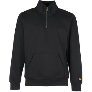 Carhartt WIP - Sweatshirt - Zwart - Effen - Lange Mouw