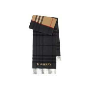 Burberry Scarves , Black , Dames , Maat: ONE Size
