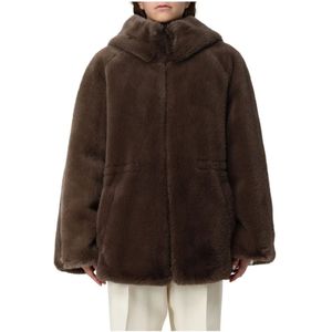 Emporio Armani, Dames, Jassen, Bruin, Maat: M Poliester,