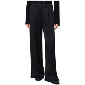 Jil Sander, Dames, Broeken, Zwart, Maat: M