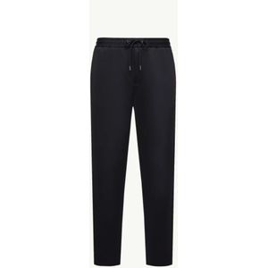 Moncler, Heren, Broeken, Zwart, Maat: M Nylon,
