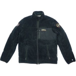Napapijri - Yupik Full Zip Hoody - Vest - Zwart - Heren