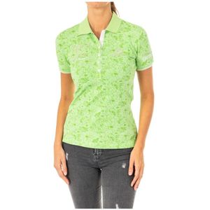 Damespolo - Bedrukt - Korte Mouwen - LWP309