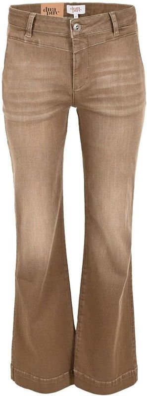 DNM Pure, Dames, Jeans, Bruin, Maat: W28