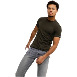 Dsquared2, Heren, Tops, Groen, Maat: XL Katoen,