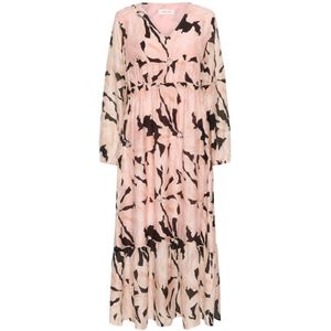 Cream, Dames, Jurken, Veelkleurig, Maat: M Polyamide,