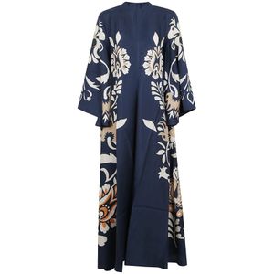 La DoubleJ, Dames, Jurken, Blauw, Maat: M Zijde,