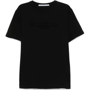 Alexander Wang, Heren, Tops, Zwart, Maat: XS Katoen,