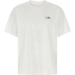 MM6 Maison Margiela, Heren, Tops, Wit, Maat: L Katoen,