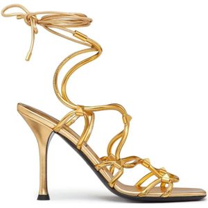 Valentino Garavani, Dames, Schoenen, Geel, Maat: 36 1/2 EU Leer,