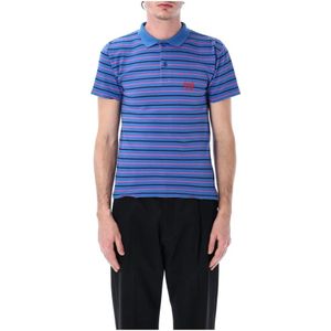 Balenciaga, Heren, Tops, Blauw, Maat: M Katoen,