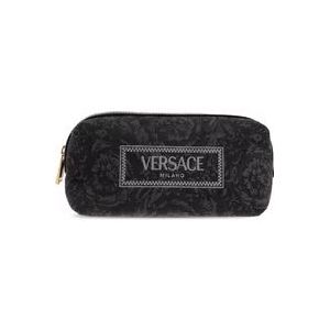 Versace Waszak met logo , Black , Dames , Maat: ONE Size