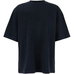 Juun.J, Heren, Tops, Blauw, Maat: S Katoen,