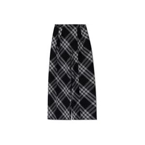 Burberry Wollen broek , Black , Dames , Maat: XS