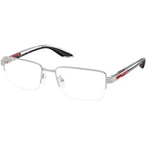 Prada, Heren, Accessoires, Grijs, Maat: 54 MM