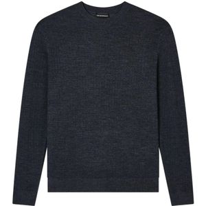 Emporio Armani, Heren, Truien, Grijs, Maat: XL Wol,
