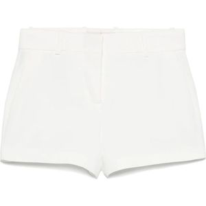 Ermanno Scervino, Dames, Korte broeken, Wit, Maat: XS Denim,