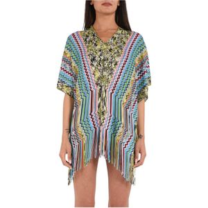 Missoni, Dames, Jassen, Veelkleurig, Maat: ONE Size Viscose,