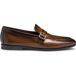 Santoni, Heren, Schoenen, Blauw, Maat: 40 1/2 EU Leer,