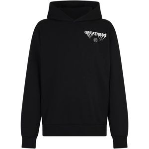 Philipp Plein, Heren, Sweatshirts & Hoodies, Zwart, Maat: S Katoen,