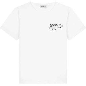 Dondup, Heren, Tops, Wit, Maat: XL Katoen,