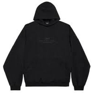 Balenciaga, Heren, Sweatshirts & Hoodies, Zwart, Maat: M