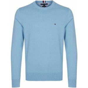 Tommy Hilfiger - Truien - Blauw - Katoen