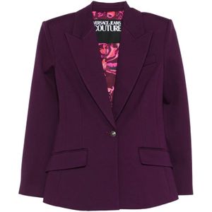 Versace Jeans Couture, Dames, Jassen, Paars, Maat: XS