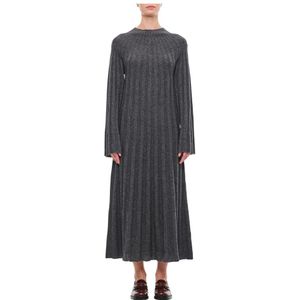 Loulou Studio, Dames, Jurken, Grijs, Maat: XS Wol,