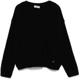 Herno, Dames, Truien, Zwart, Maat: S