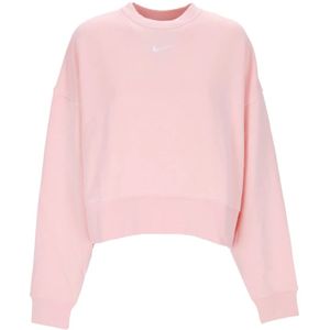 Nike, Dames, Sweatshirts & Hoodies, Roze, Maat: L Katoen,