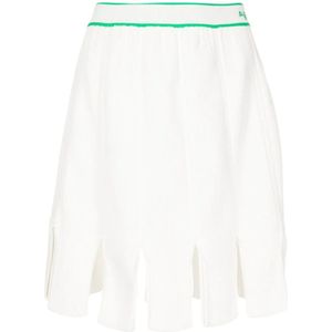 Bottega Veneta, Dames, Rokken, Wit, Maat: M