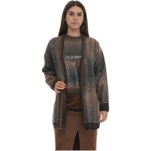 Liu Jo, Dames, Truien, Bruin, Maat: XS Wol,