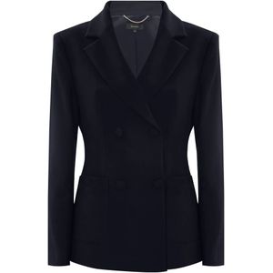 Kocca, Dames, Jassen, Blauw, Maat: S Leer,