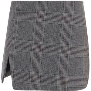The Garment, Dames, Rokken, Grijs, Maat: XS Wol,