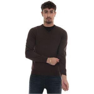 Hugo, Heren, Truien, Bruin, Maat: 2XL Wol,