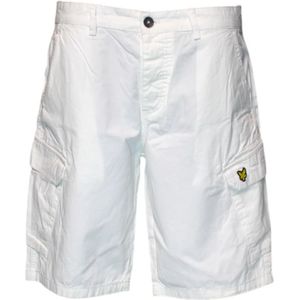 Lyle & Scott, Heren, Korte broeken, Wit, Maat: W38 Katoen,