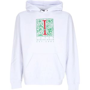 Iuter, Heren, Sweatshirts & Hoodies, Wit, Maat: M Katoen,