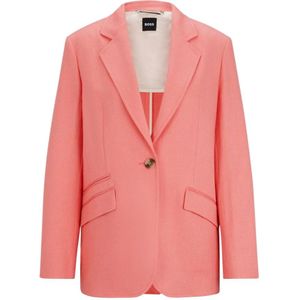 Hugo, Dames, Jassen, Oranje, Maat: S Linnen,