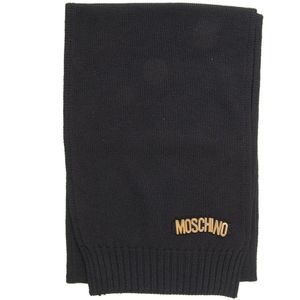 Moschino, Dames, Accessoires, Zwart, Maat: ONE Size Wol,