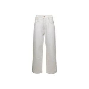 Jacquemus Rechte jeans , White , Dames , Maat: W26