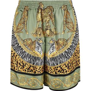 Versace, Heren, Korte broeken, Veelkleurig, Maat: L Zijde,