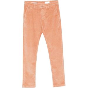 Jacob Cohën, Heren, Broeken, Roze, Maat: W35 Katoen,