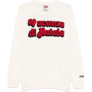 MC2 Saint Barth, Heren, Sweatshirts & Hoodies, Beige, Maat: S