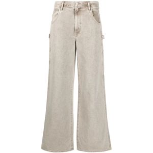 Agolde, Dames, Jeans, Beige, Maat: W27