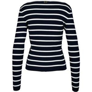 Twinset, Dames, Truien, Veelkleurig, Maat: M Viscose,