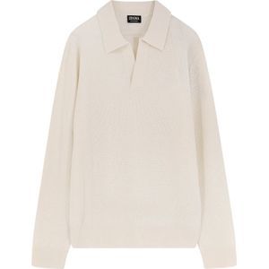 Zegna, Heren, Truien, Wit, Maat: XL Kasjmier,
