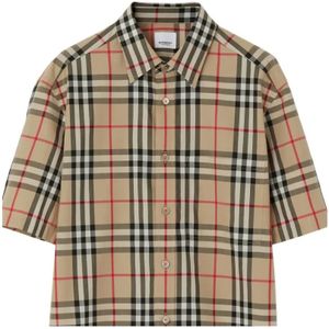 Burberry, Heren, Overhemden, Veelkleurig, Maat: 2XL