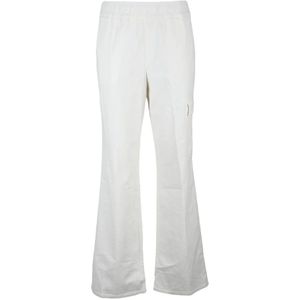 Panicale, Dames, Broeken, Wit, Maat: S Katoen,